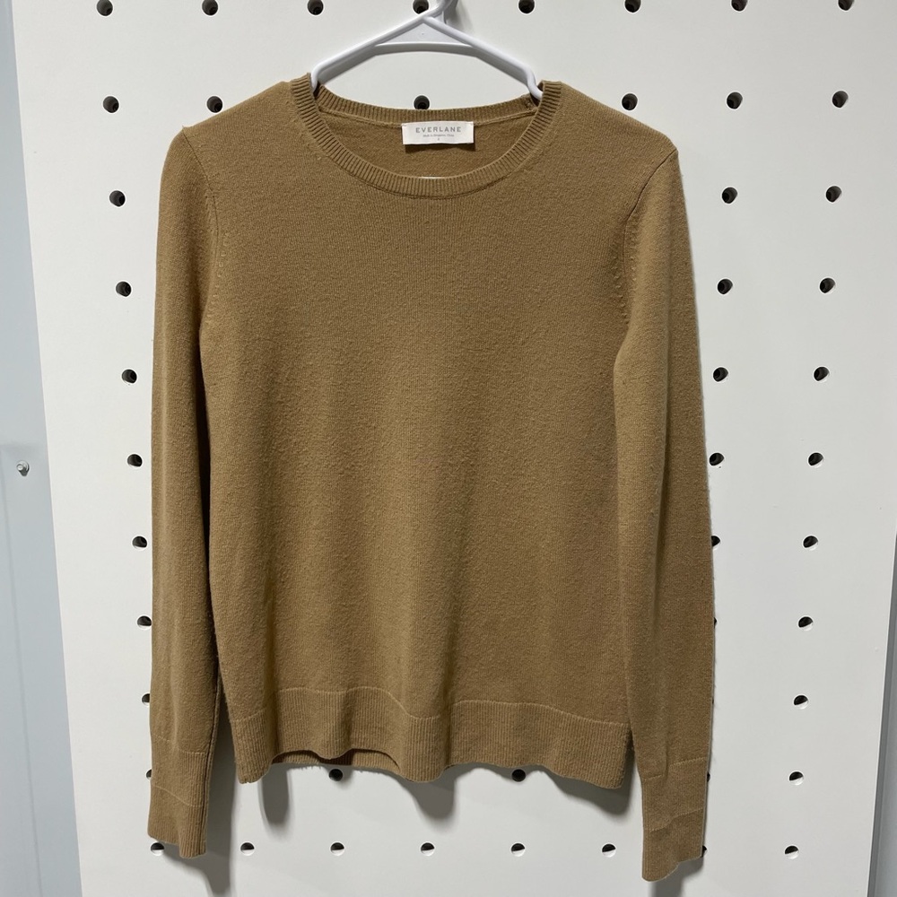 Everlane Tan Sweater Size S
